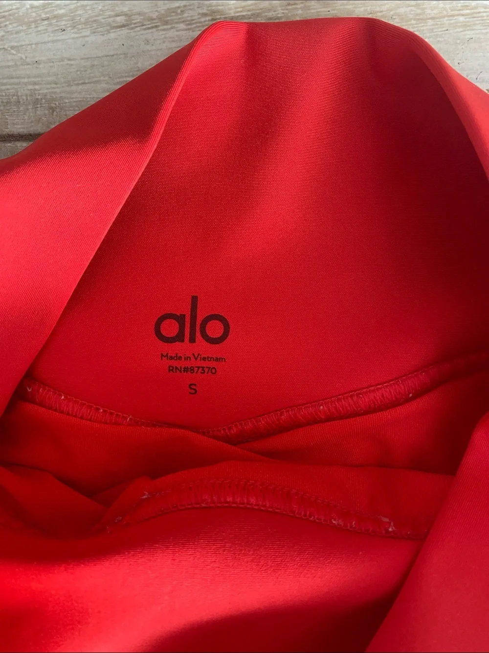 Alo Yoga Grand Slam Red Pleated Tennis Skirt Small - Picture 4 of 7